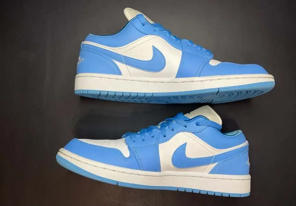 Size: 11w/ 9.5m - Jordan 1 Low UNC (AO9944-441)